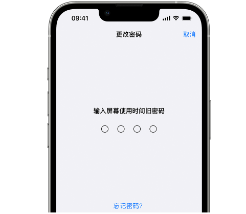 鼎城iPhone屏幕维修分享iPhone屏幕使用时间密码忘记了怎么办 