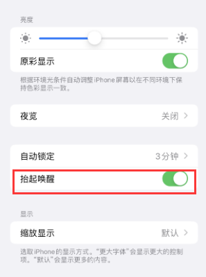 鼎城苹果授权维修站分享iPhone轻点无法唤醒怎么办