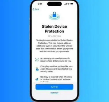 鼎城苹果授权维修店分享被盗设备保护功能开启方法