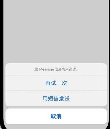 鼎城apple维修iPhone上无法正常发送iMessage信息