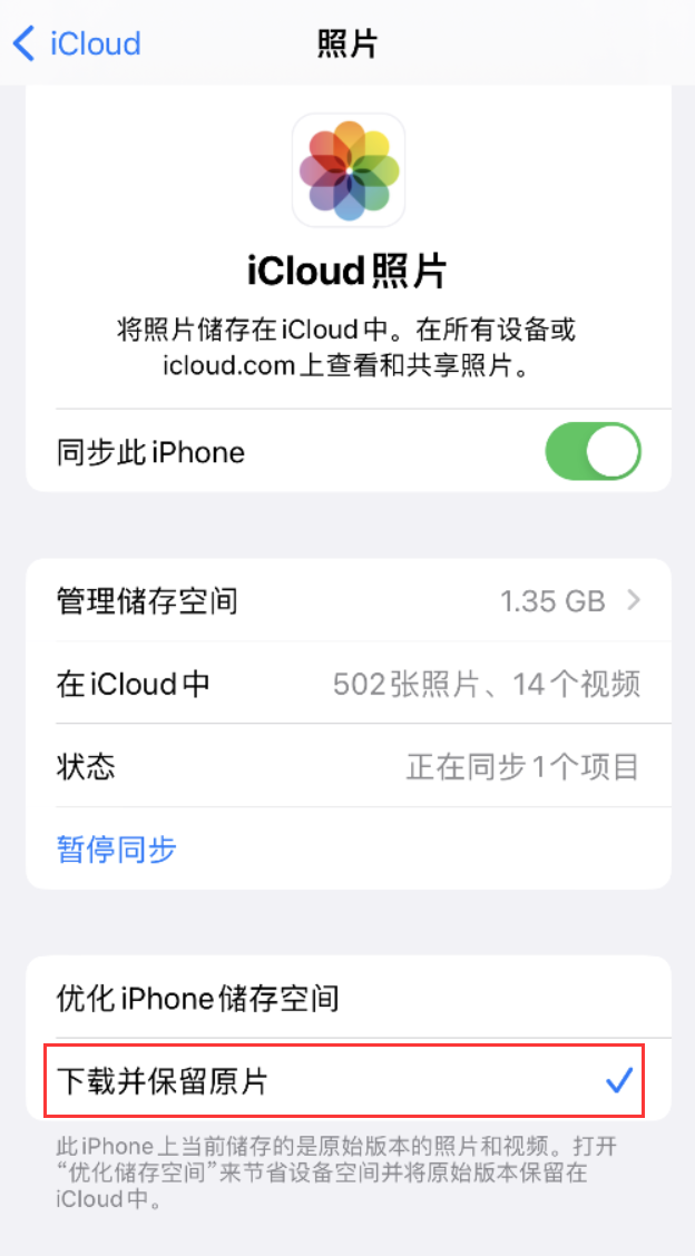 鼎城苹果手机维修分享iPhone 无法加载高质量照片怎么办 