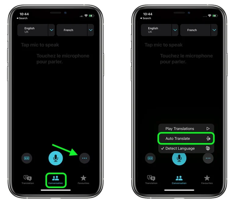 鼎城苹果手机维修分享iOS 15 “翻译” App 新改进 