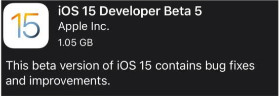 鼎城苹果手机维修分享如何升级到iOS15.0 beta5 